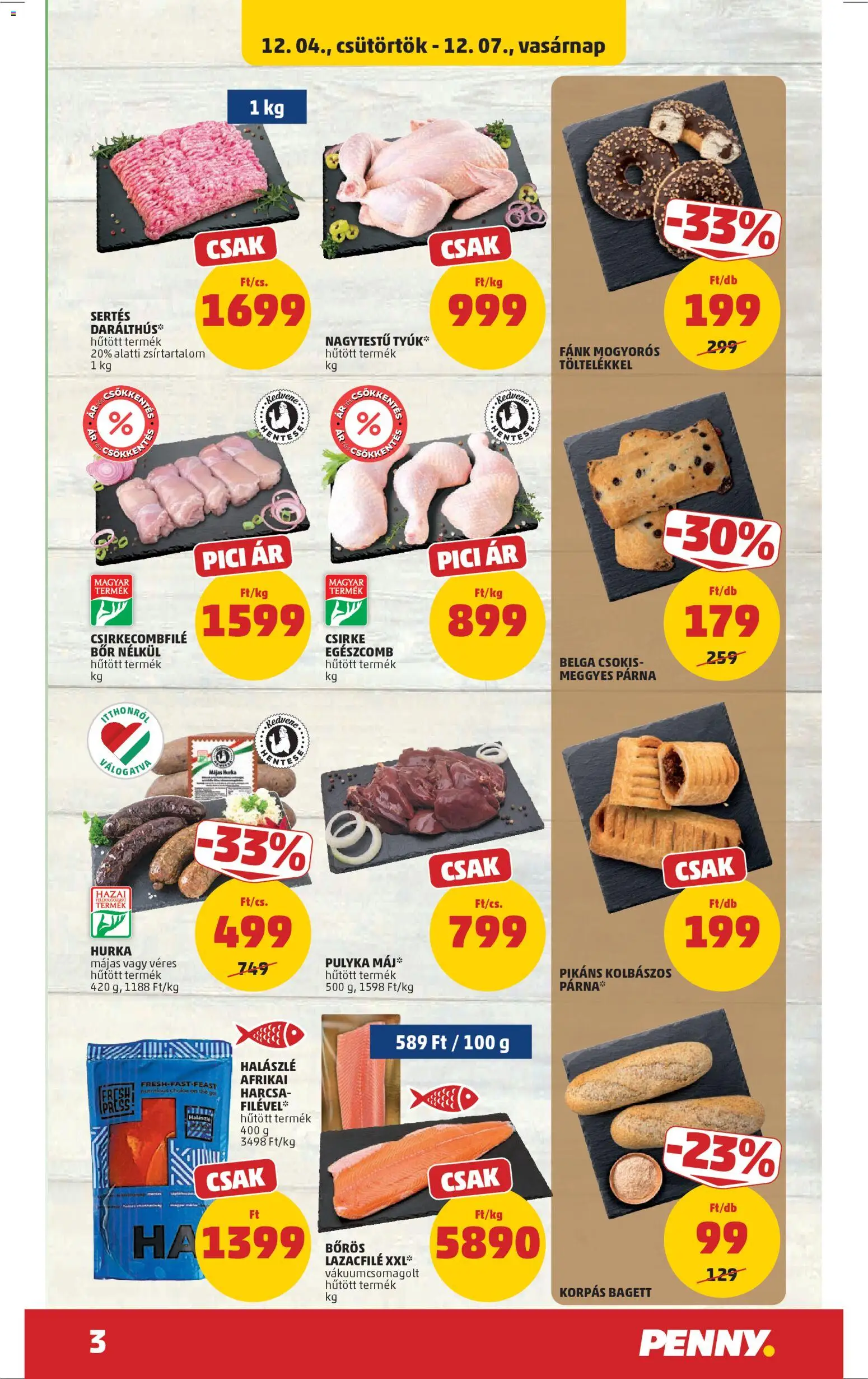 PENNY akciós ujság - amely érvényes a következő dátumtól: 04.12.2025 | Oldal: 3