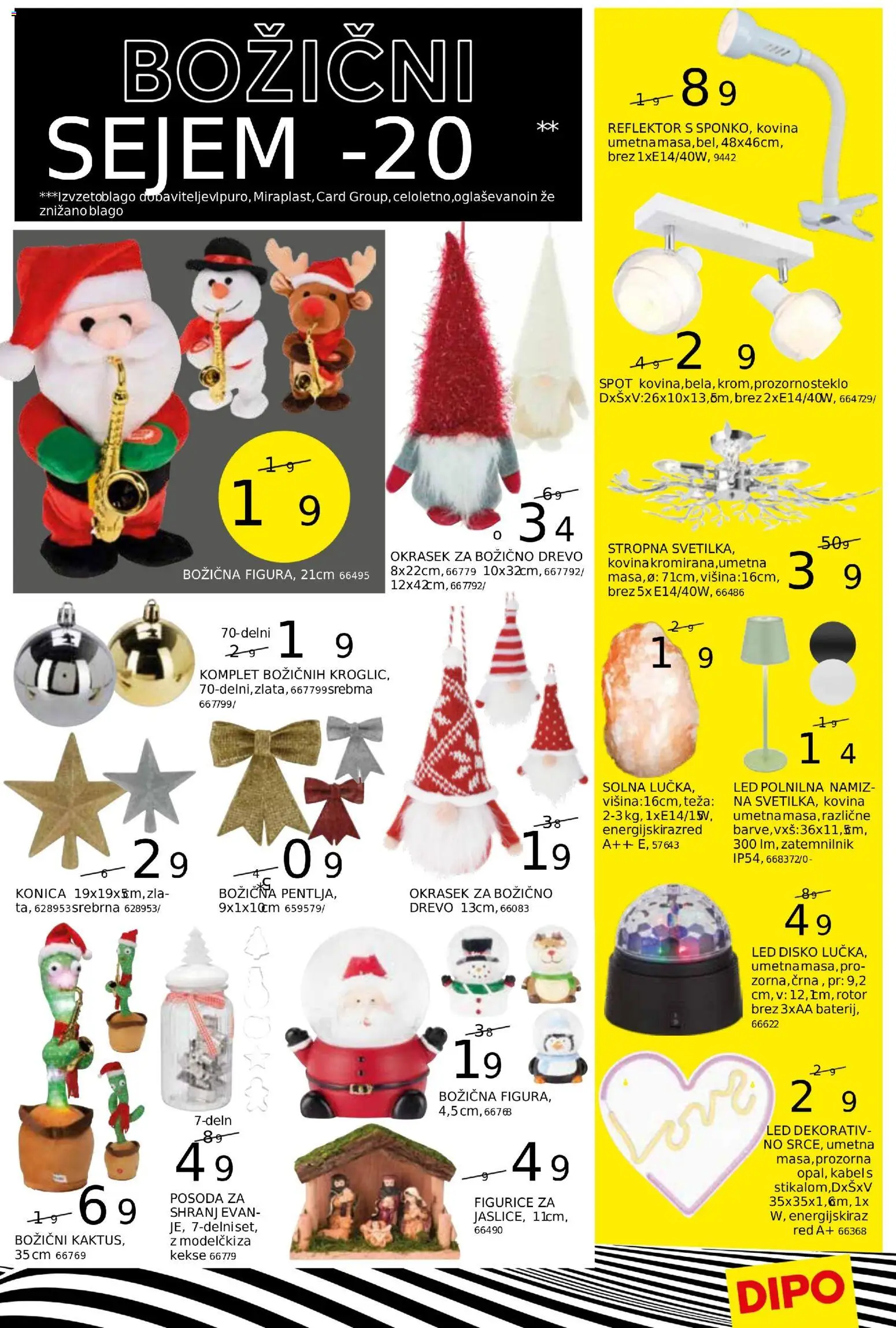 Novi Dipo katalog ponudbe – veljaven od 12.11.2025 | Stran: 7 | Izdelki: Teza