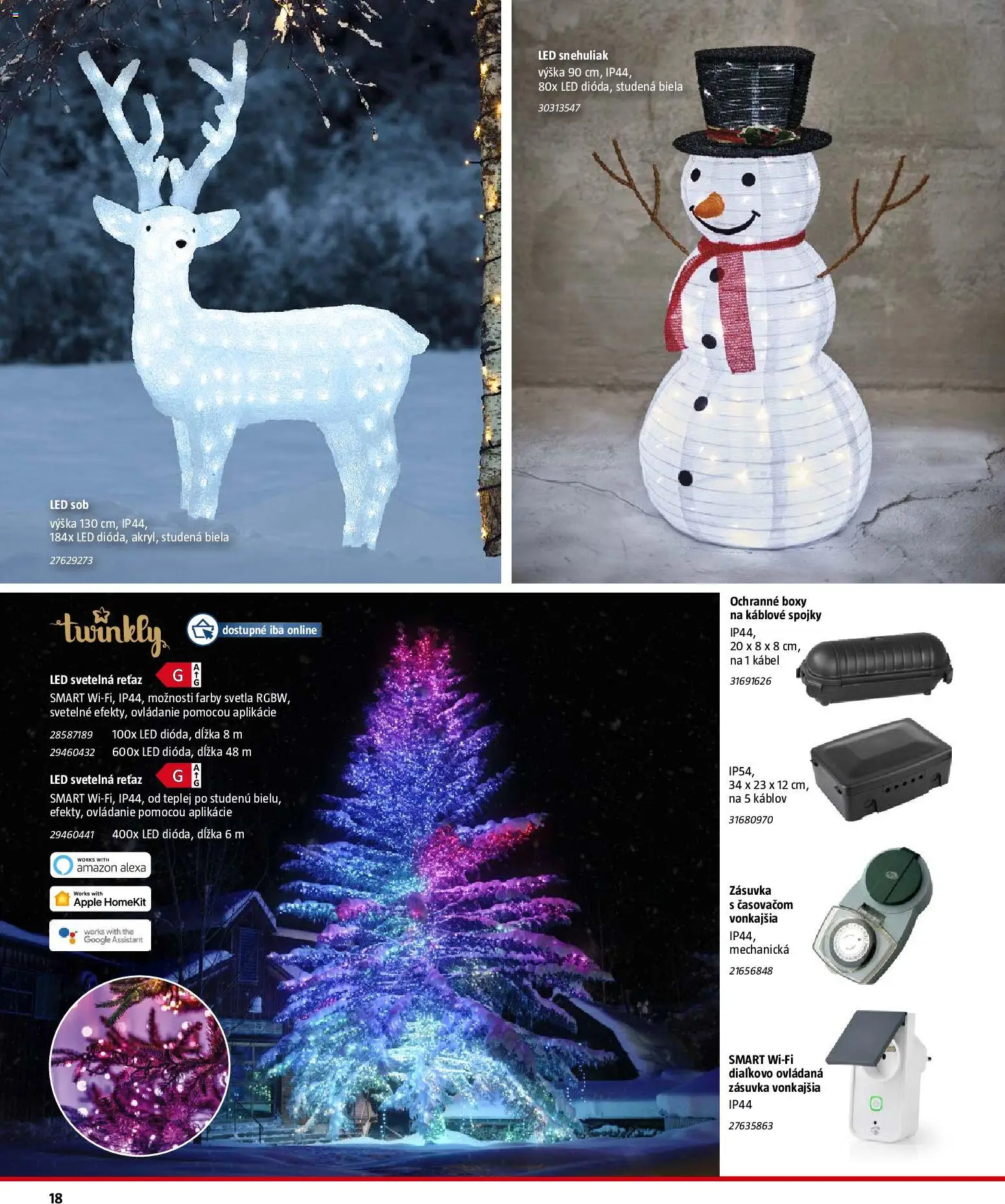 Nové Bauhaus akcie – leták je platný od 21.11.2025 | Strana: 18 | Produkty: Zásuvka, Led, Apple, Kábel