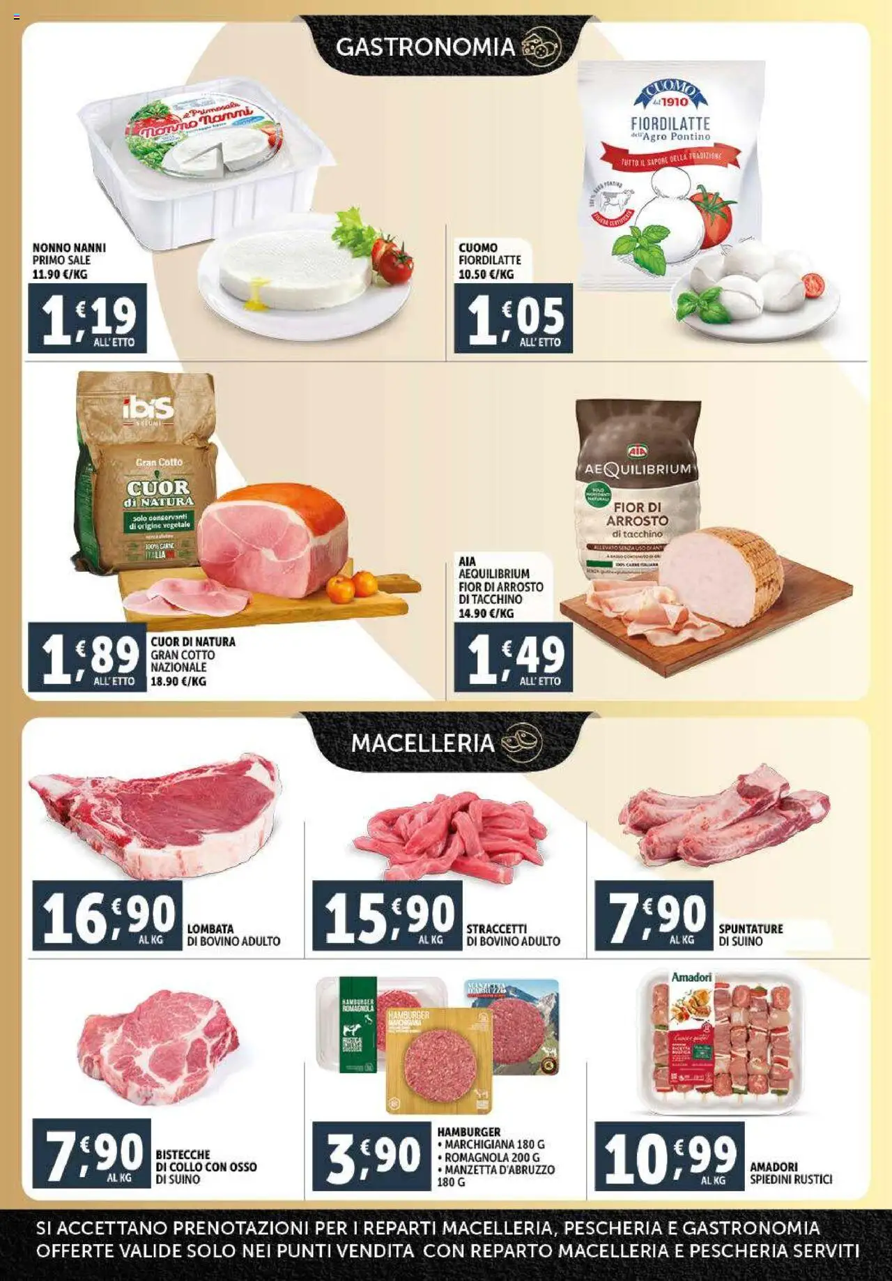 Volantino Decò del 08.08.2025 | Pagina: 2 | Prodotti: Arrosto, Tacchino, Rustici, Spiedini