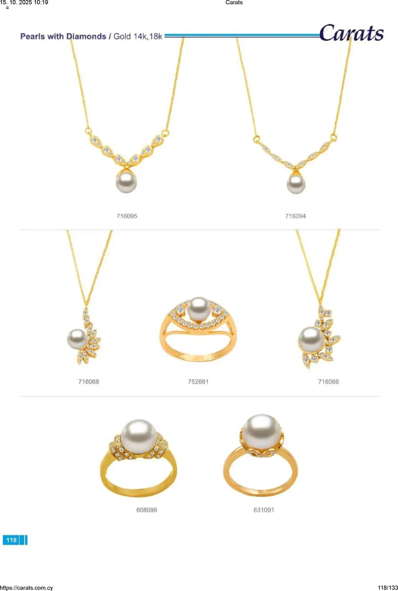 Carats Jewellers Κατάλογος – σε ισχύ από 15.10.2025 | Σελίδα: 118