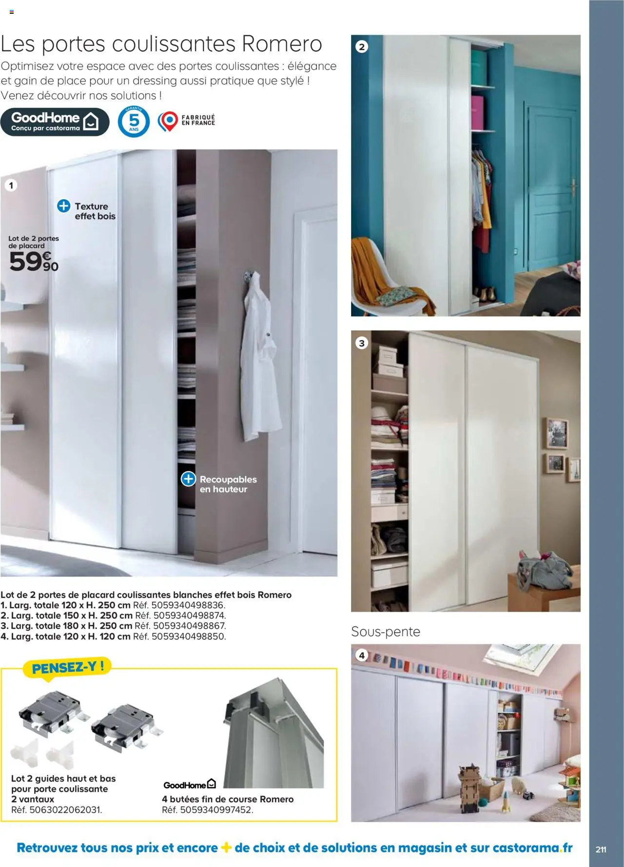 | Page: 211 | Produits: Porte, Portes, Dressing