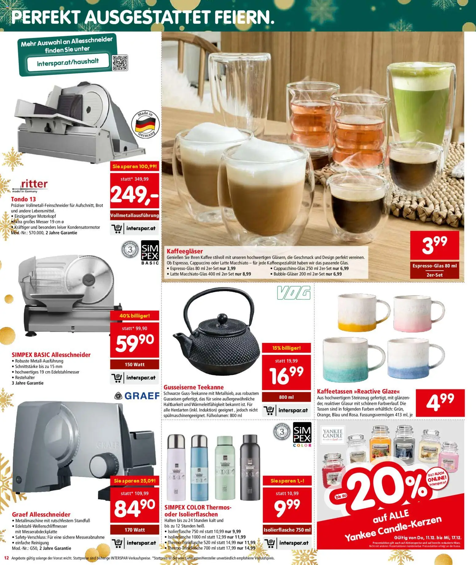 Interspar Flugblatt - Tirol gültig ab 11.12.2025 | Seite: 13 | Produkte: Brot, Kaffee