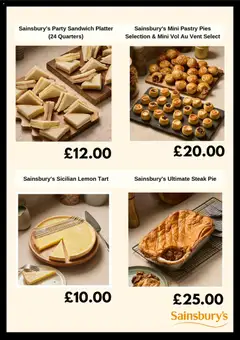 Preview of Sainsbury's - Weekly offers valid from 04.11.2025 | Page: 4 | Products: Pie, Lemon