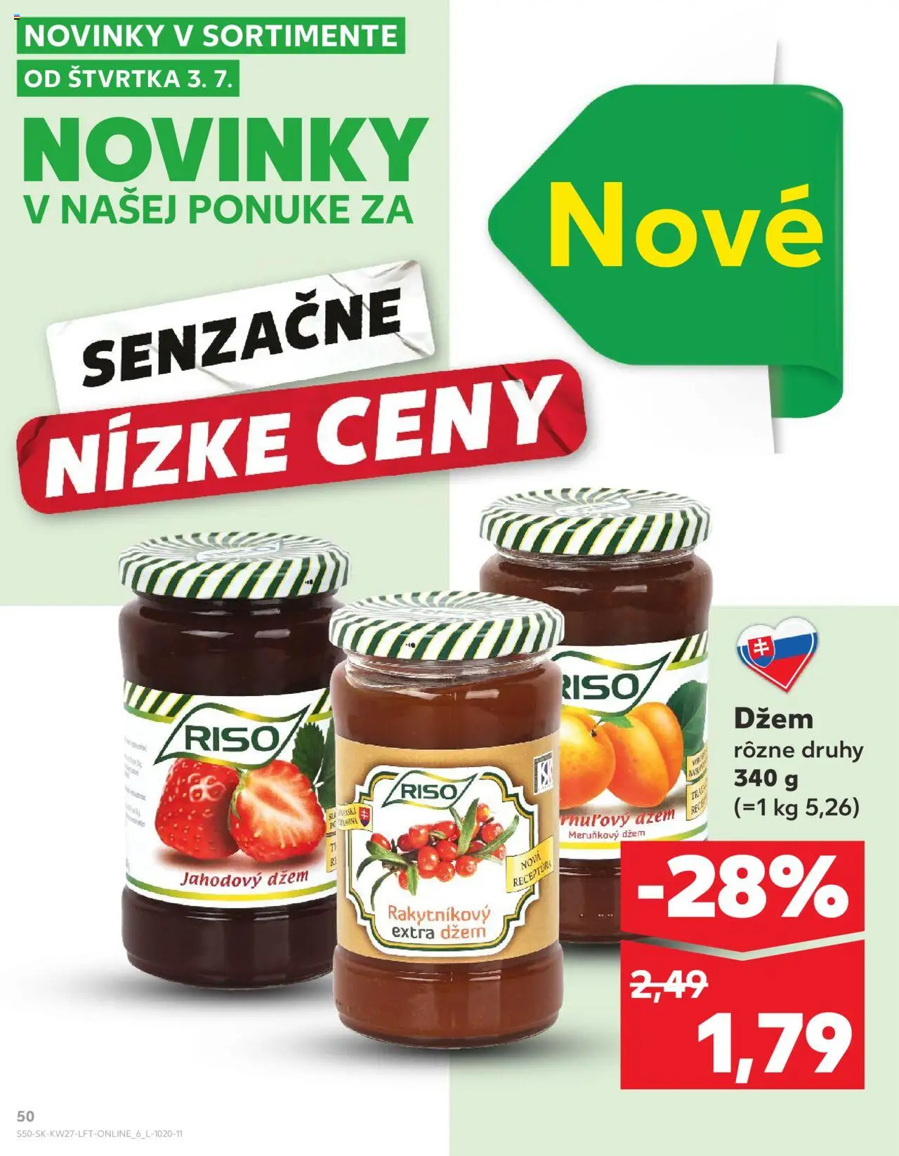 Nové Kaufland akcie – leták je platný od 03.07.2025 | Strana: 50
