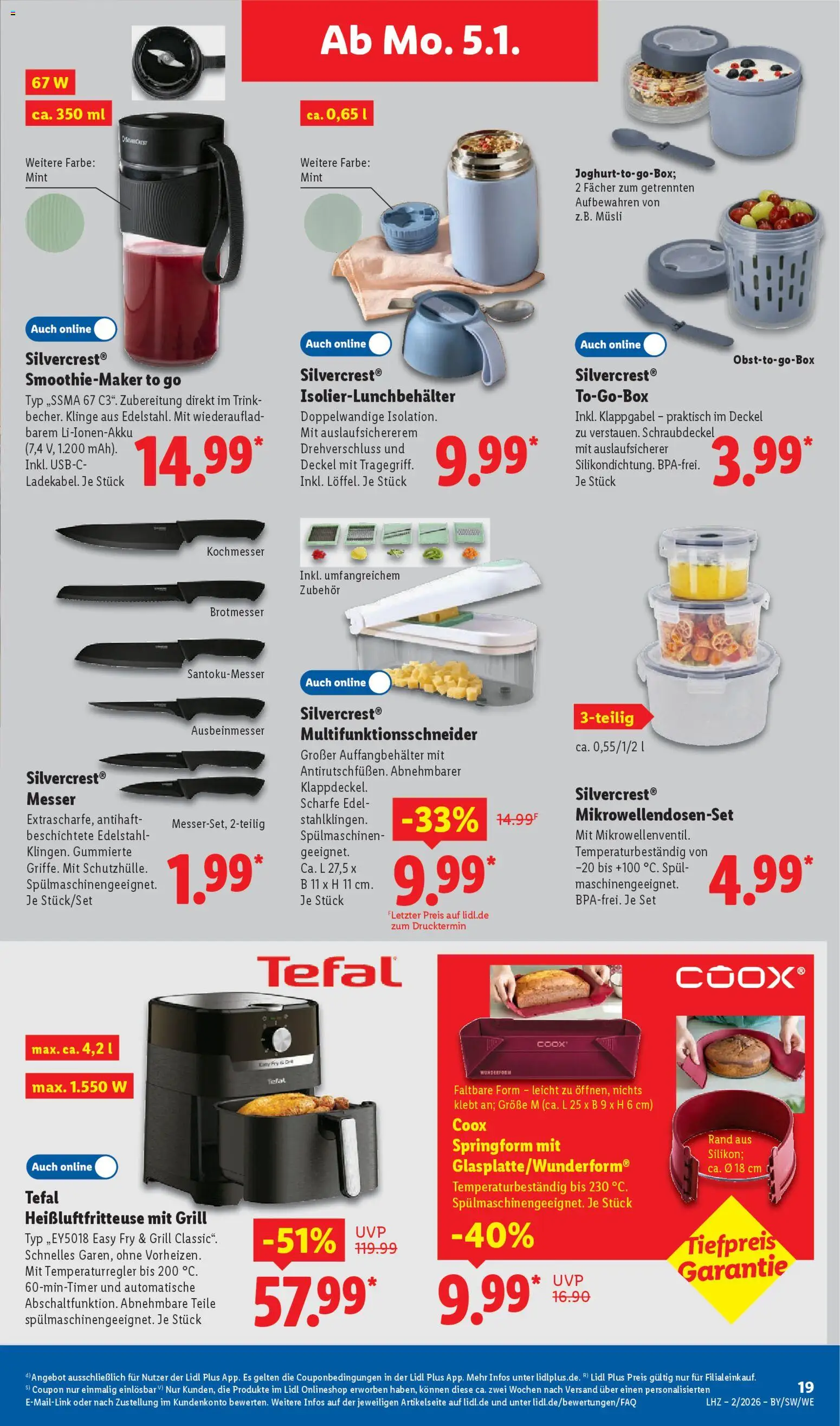 Lidl Prospekt Hilders – gültig ab 05.01.2026 | Seite: 27 | Produkte: Musli, Grill, Heißluftfritteuse