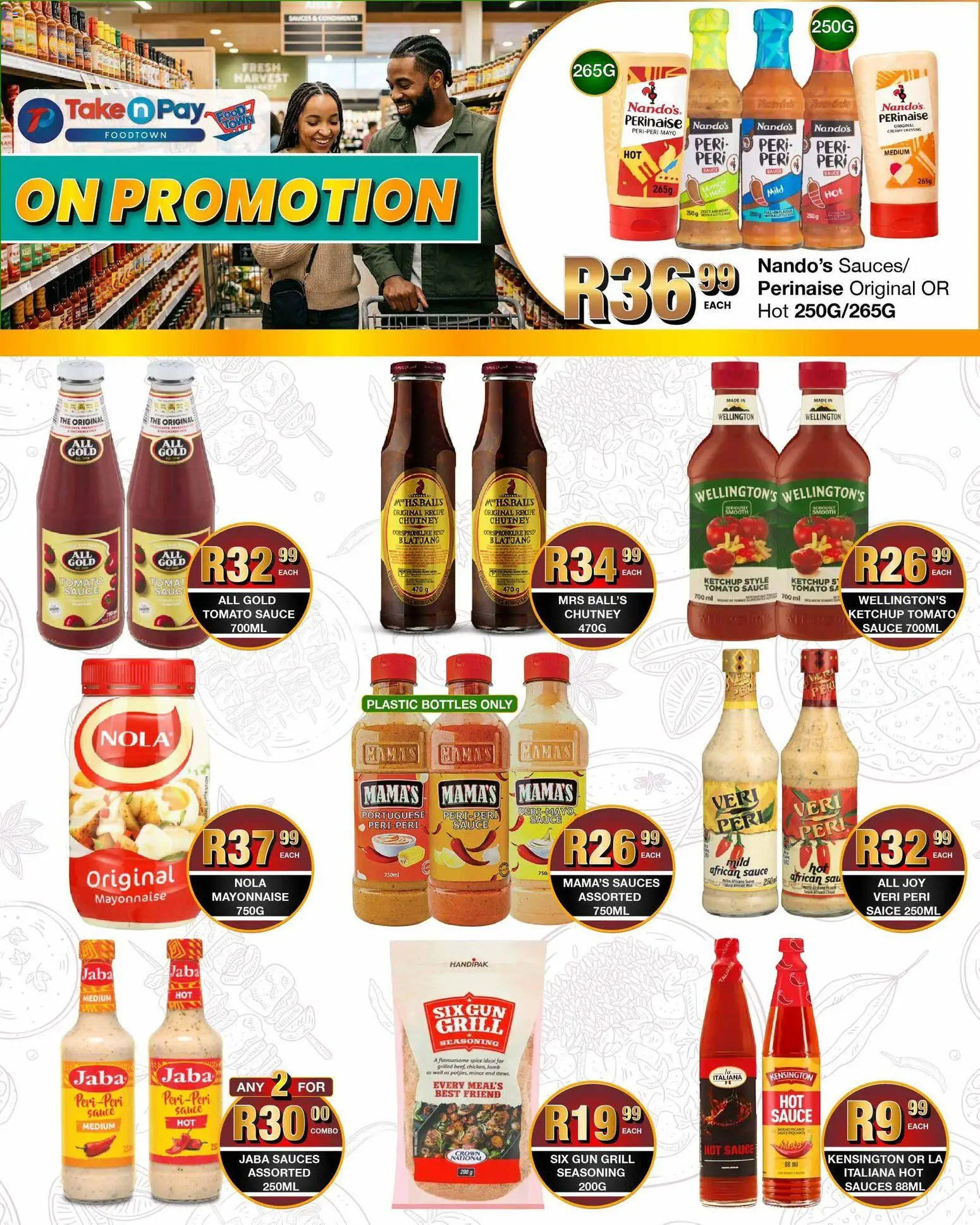 New Take n Pay catalogue – valid from 20.04.2026 | Page: 17 | Products: Chutney, Sauces, Dressing, Sauce