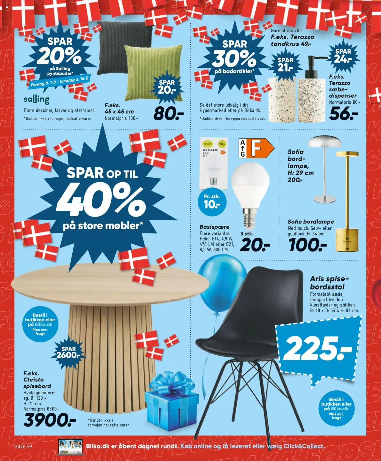 Bilka Tilbudsavis gyldig fra 01.08.2025 | Side: 50 | Produkter: Sæbe, Bord