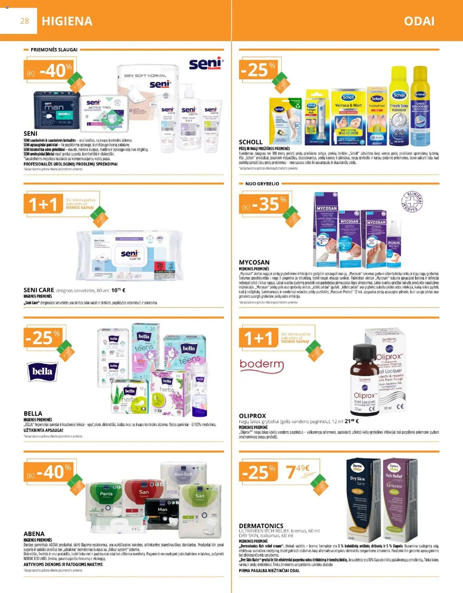 Gintarinė akcijos nuo 01.03.2026 | Puslapis: 28 | Prekių: Nagų lakas, Kelnaitės