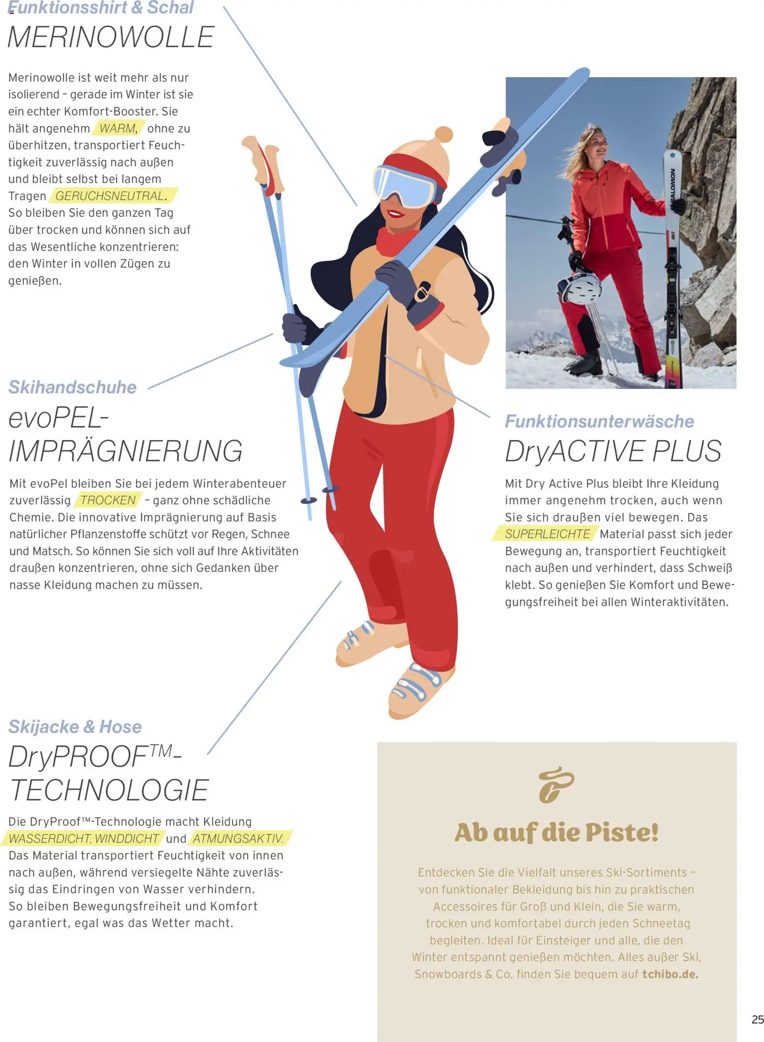 Tchibo Katalog Moment – gültig ab 01.12.2025 | Seite: 25 | Produkte: Wasser, Bekleidung, Hose, Schal