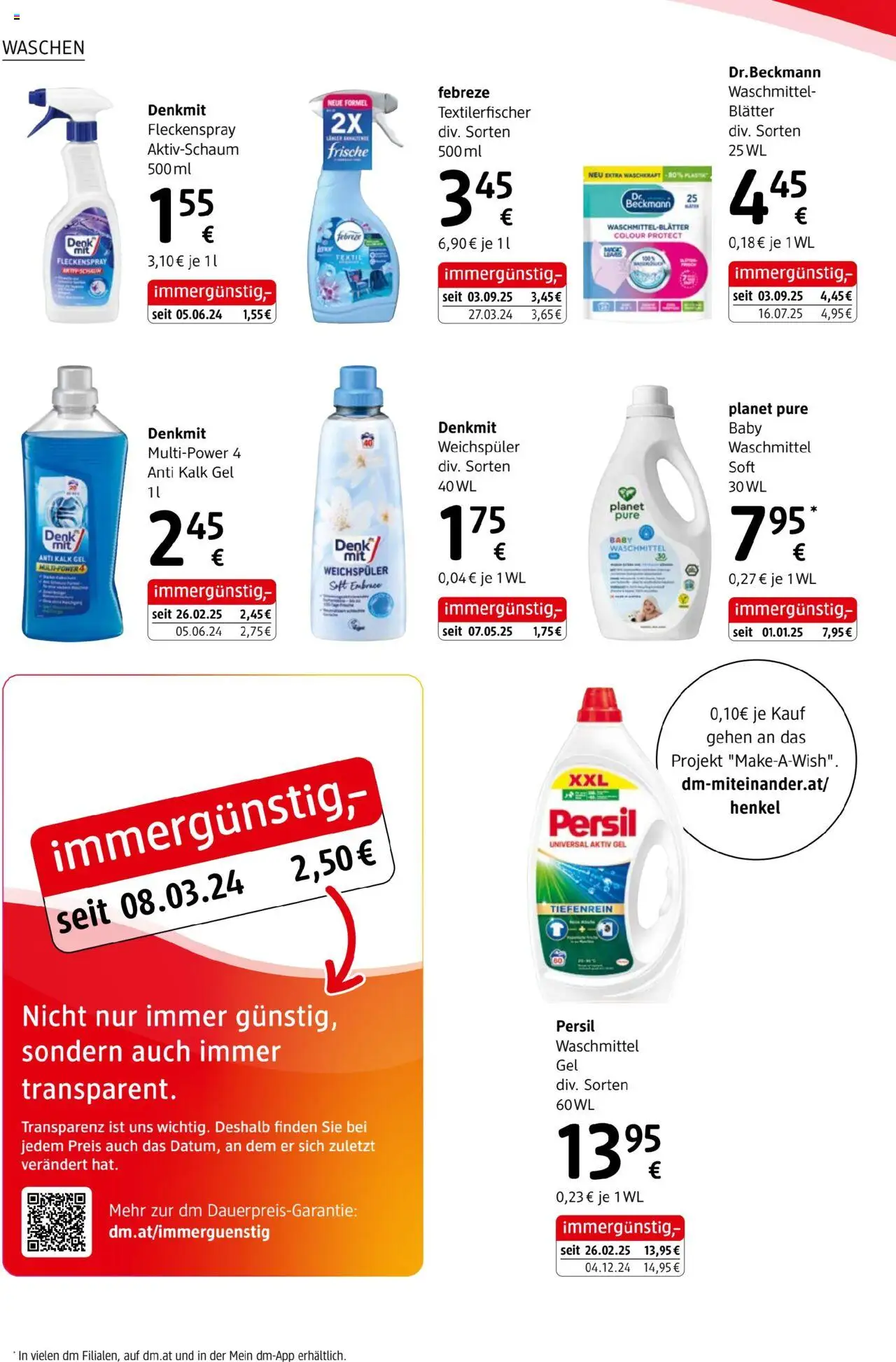 dm drogerie markt Journal Oktober 2025 gültig ab 09.10.2025 | Seite: 6 | Produkte: Weichspüler, Waschmittel