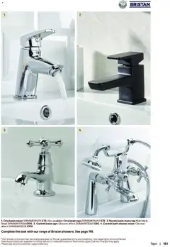 Preview of B&Q - Bathrooms valid from 16.12.2025 | Page: 183 | Products: Bath, Shower, Mixer