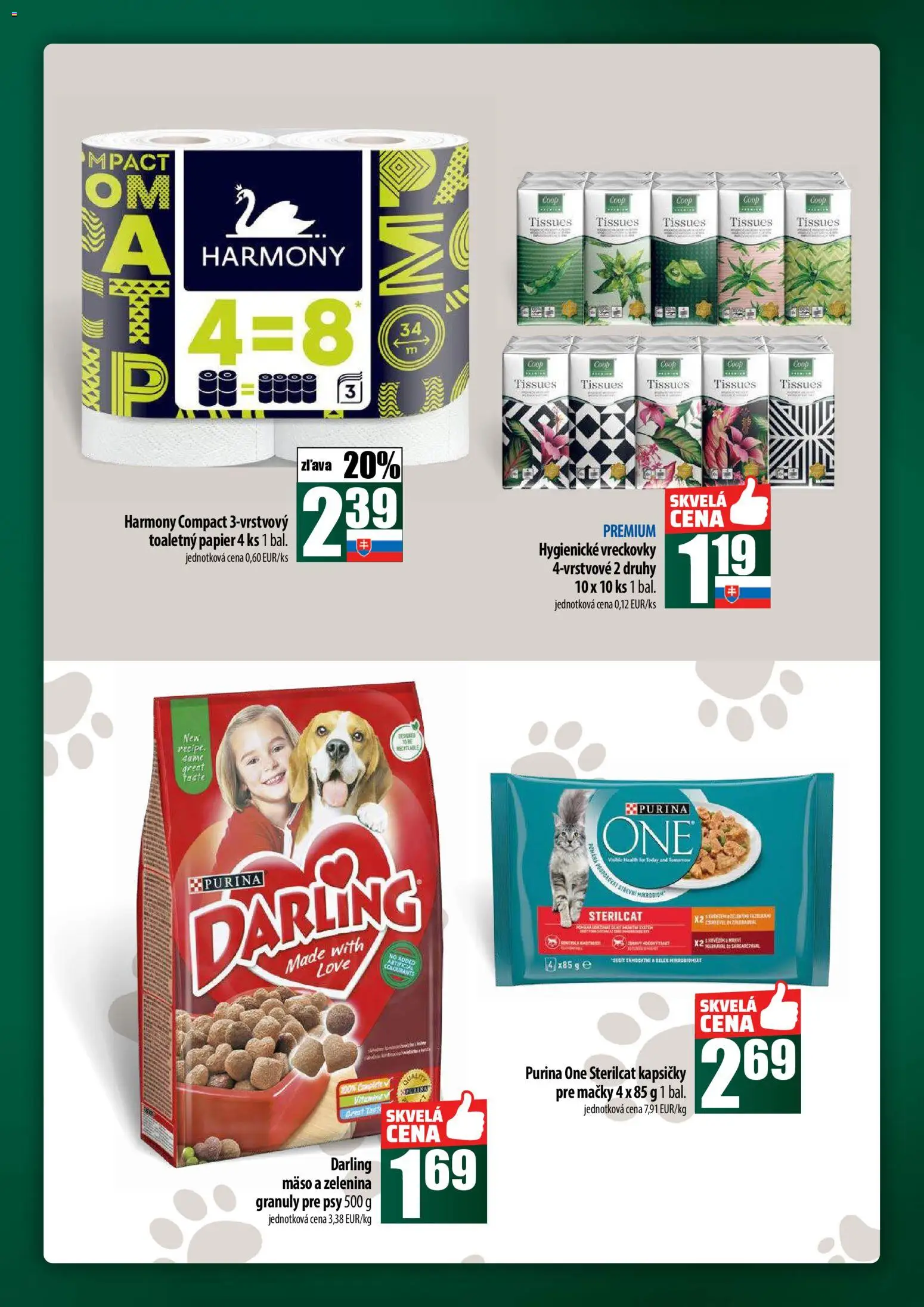 Nové COOP Jednota akcie – leták je platný od 27.11.2025 | Strana: 67 | Produkty: Toaletný papier