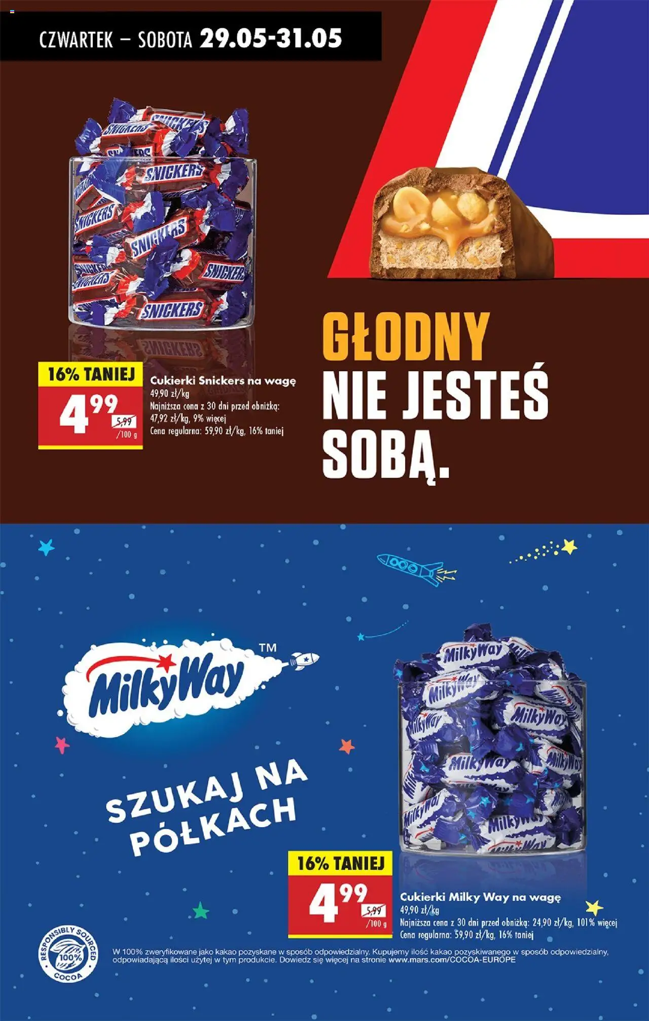 Biedronka gazetka - Oferta W tym tygodniu od 29.05.2025 | Strona: 68 | Produkty: Kakao, Cukierki