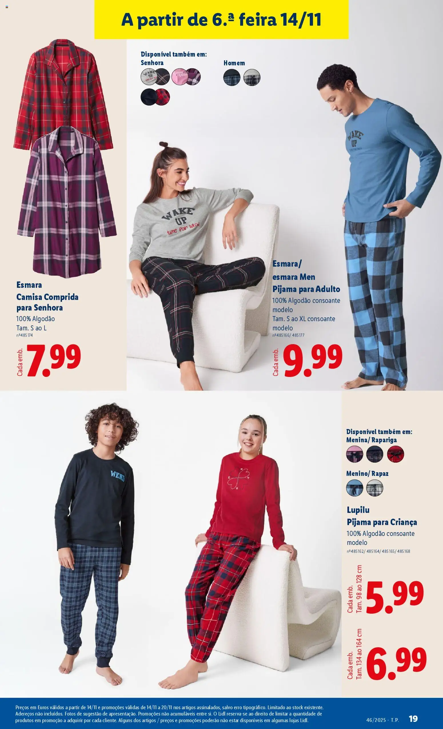 Lidl Black Friday │ válido de 10.11.2025 | Página: 19 | Produtos: Algodão, Camisa