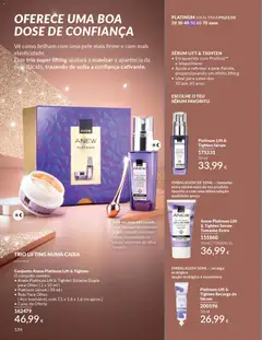 Pré-visualização Platinum Lift & Tighten Sérum, 30 ml válido de 01.12.2025 | Página: 134 | Produtos: Sérum, Caixa, Creme
