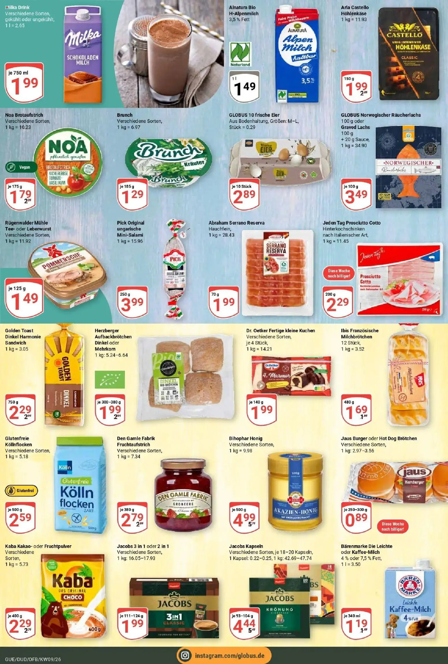 Globus Prospekt Saarbrücken-Güdingen – gültig ab 23.02.2026 | Seite: 13 | Produkte: Kolln, Lachs, Räucherlachs, Tee
