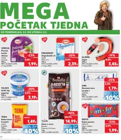 Kava u zrnu Barista, Espresso ili Crema, 1 kg - Pregled kataloga iz trgovine Kaufland, vrijedi od 28.01.2026 | Stranica: 30