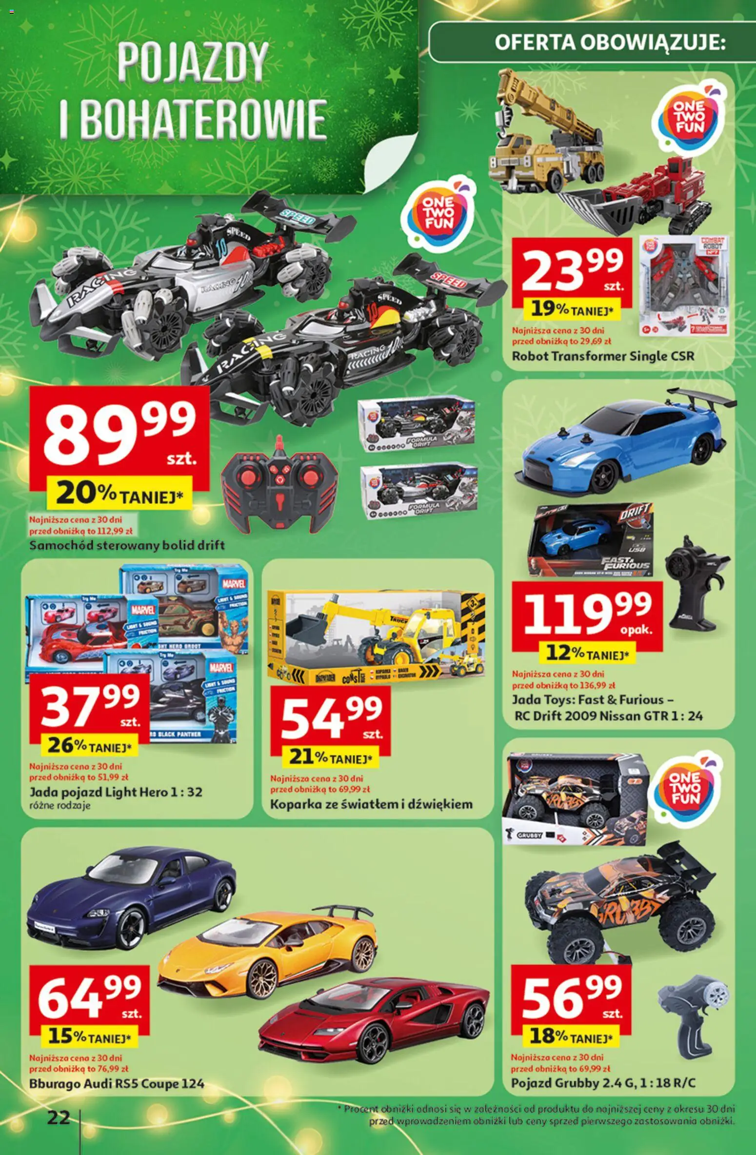 Auchan Gazetka - Katalog prezenty od 27.11.2025 | Strona: 22 | Produkty: Robot