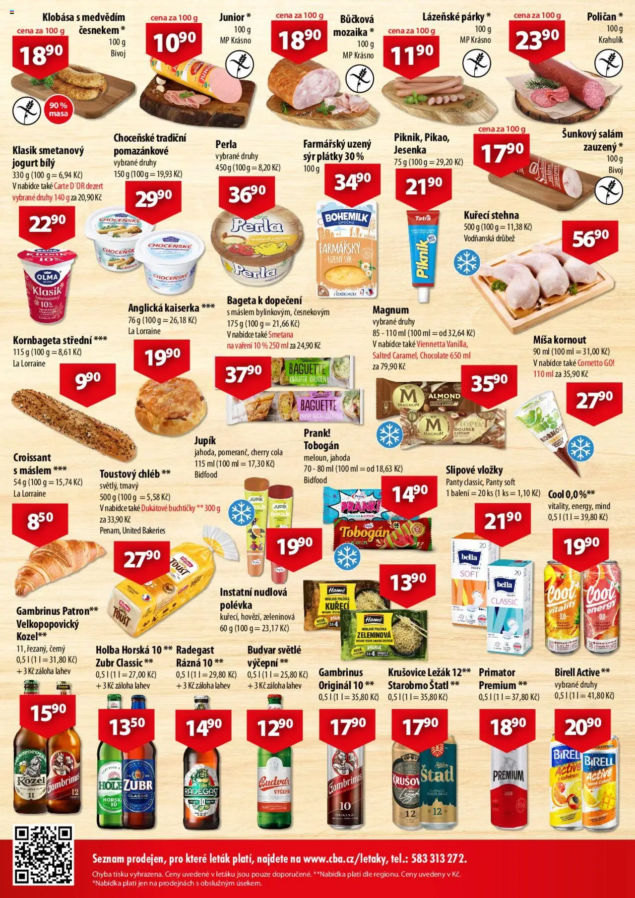 CBA leták - Market od 06.08.2025 | Strana: 2 | Produkty: Krušovice, Citron, Carte d'or, Cola
