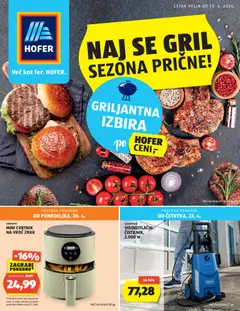 Hofer katalog akcije – veljaven od 15.04.2026