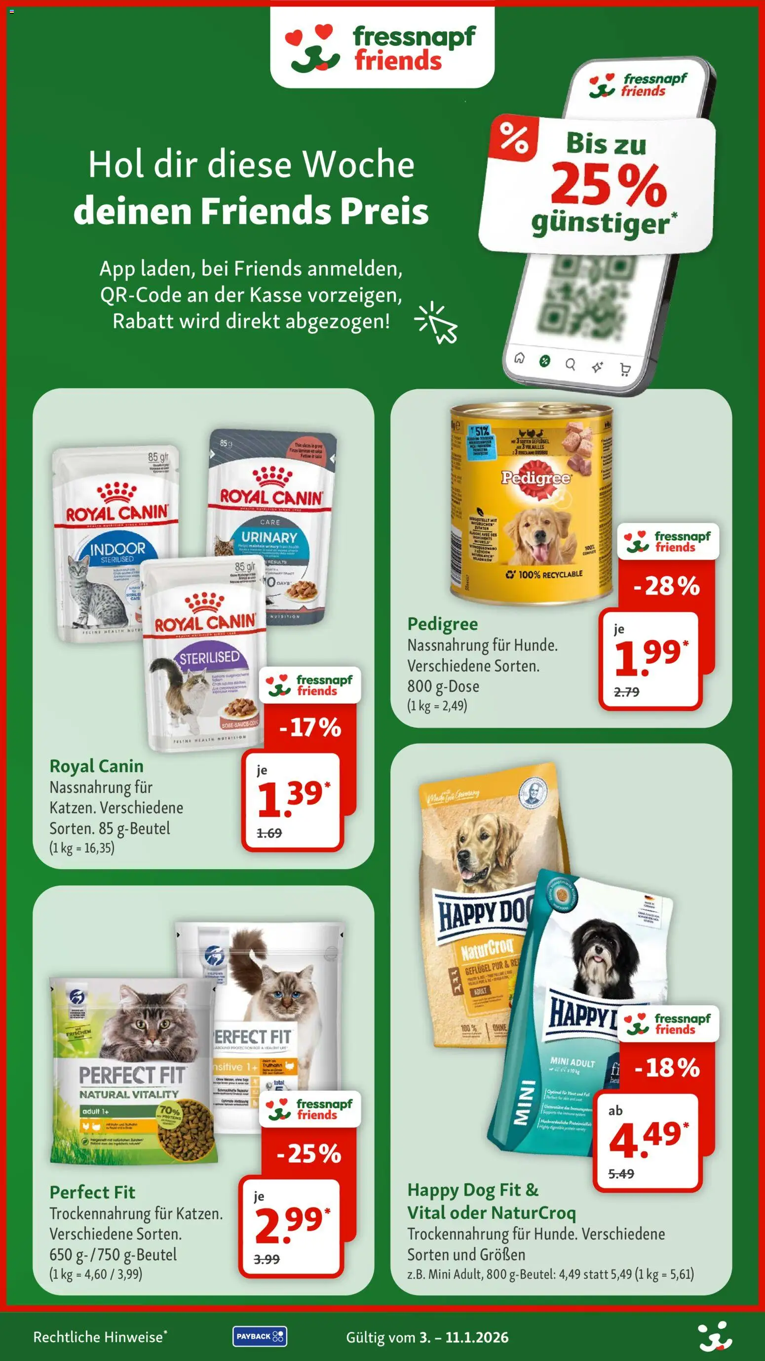 Fressnapf Aktionen – gültig ab 03.01.2026 | Seite: 2 | Produkte: Fall