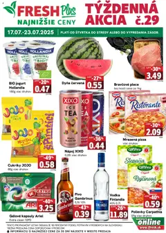 Fresh leták - náhľad platný od 17.07.2025