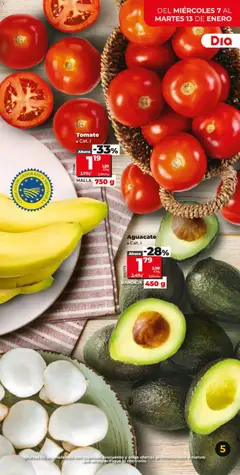 Vista previa Aguacate, Cat. I, BANDEJA 450 g válido desde el 07.01.2026 | Página: 5