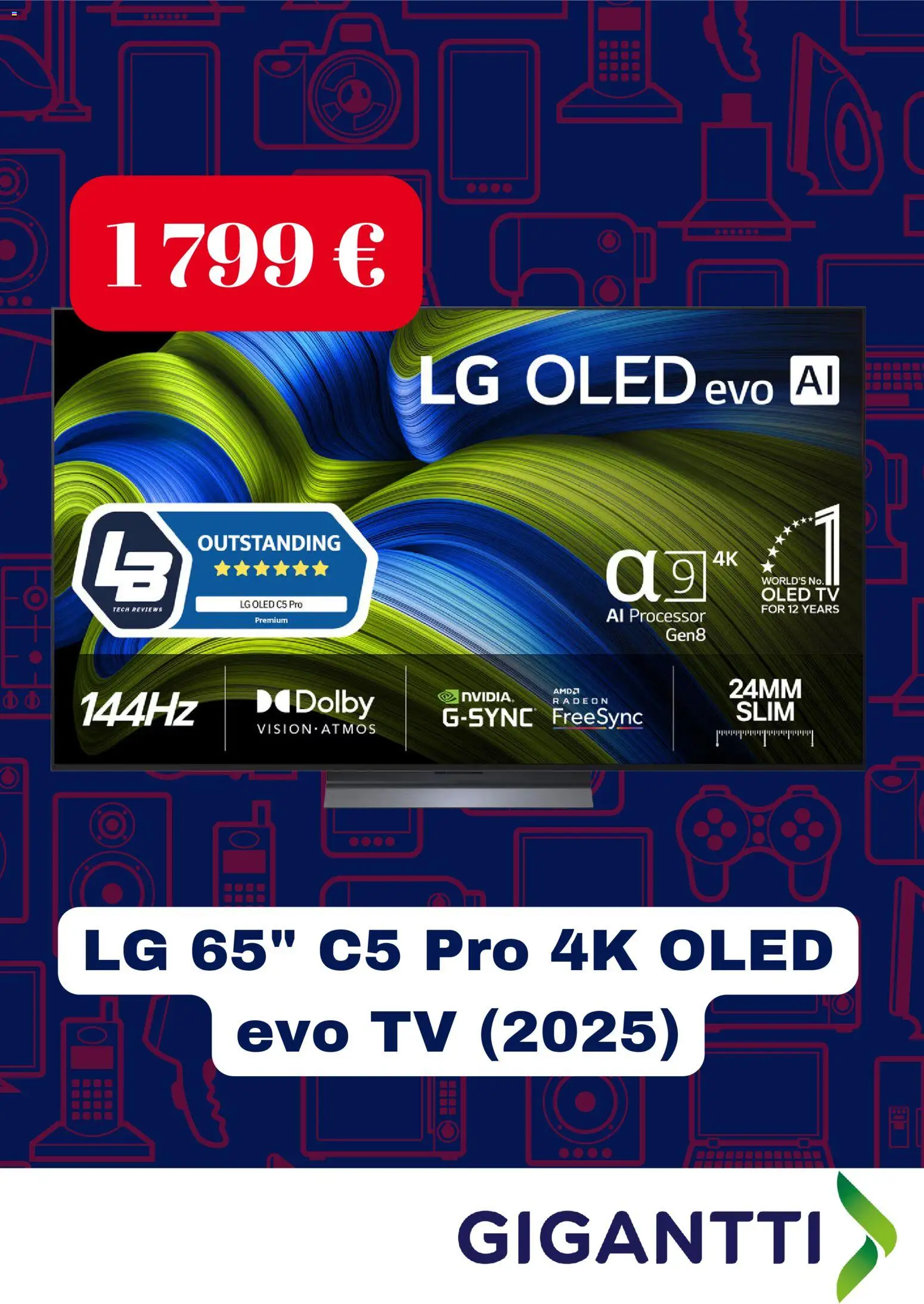 Gigantti tarjoukset – voimassa 18.12.2025 alkaen | Sivu: 5 | Tuotteet: TV