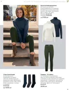 Tchibo Aktionen Herbst ab 24.09.2025 gültig | Seite: 15 | Produkte: Kniestrümpfe