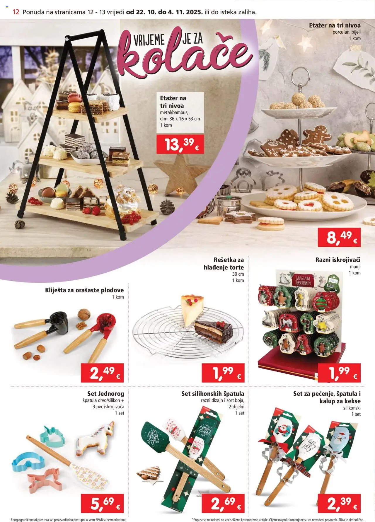Spar katalog | vrijedi od 22.10.2025 | Stranica: 12 | Proizvodi: Kliješta