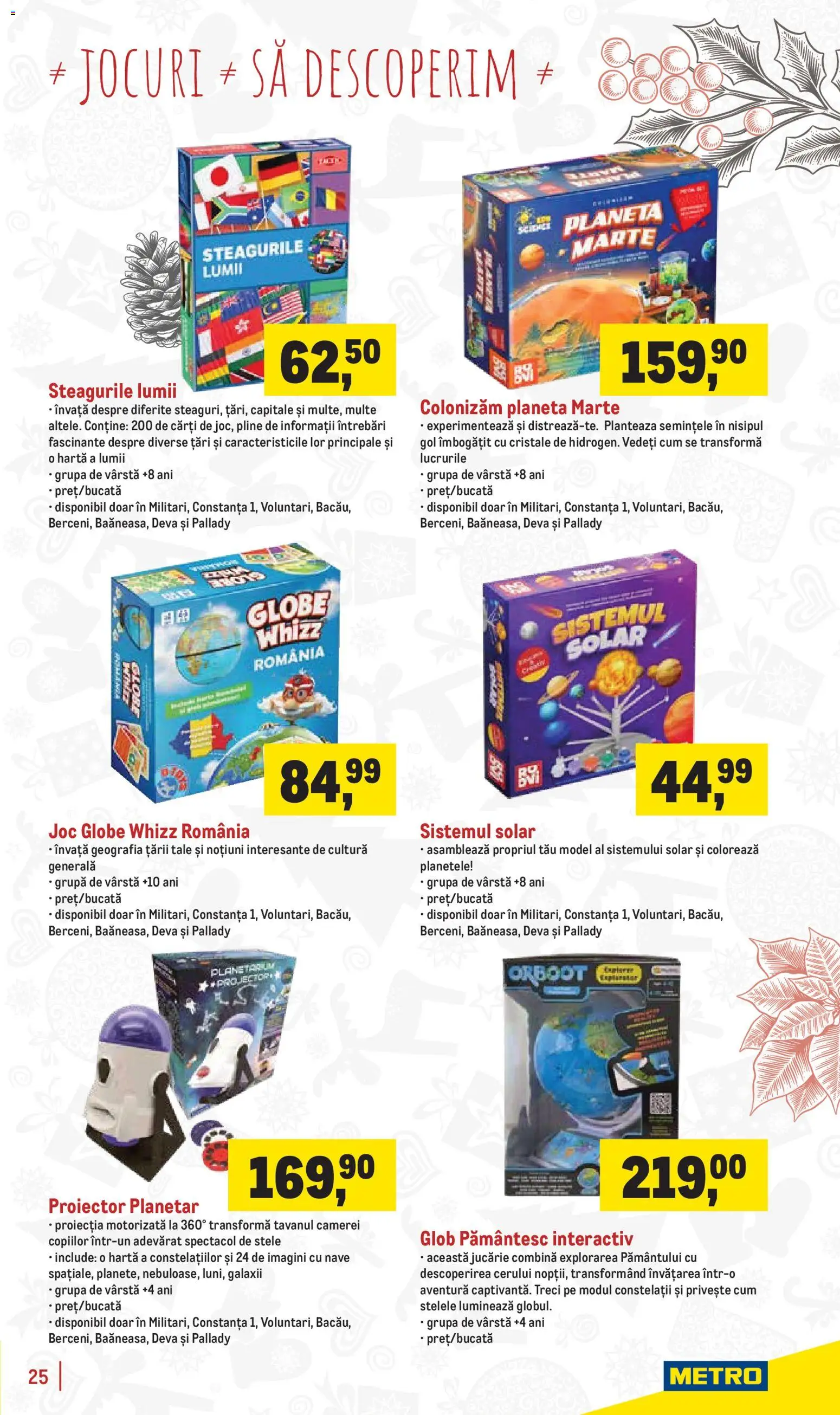 Noul catalog Metro – valabil de la 18.11.2025 | Pagină: 25 | Produse: Joc, Cărți