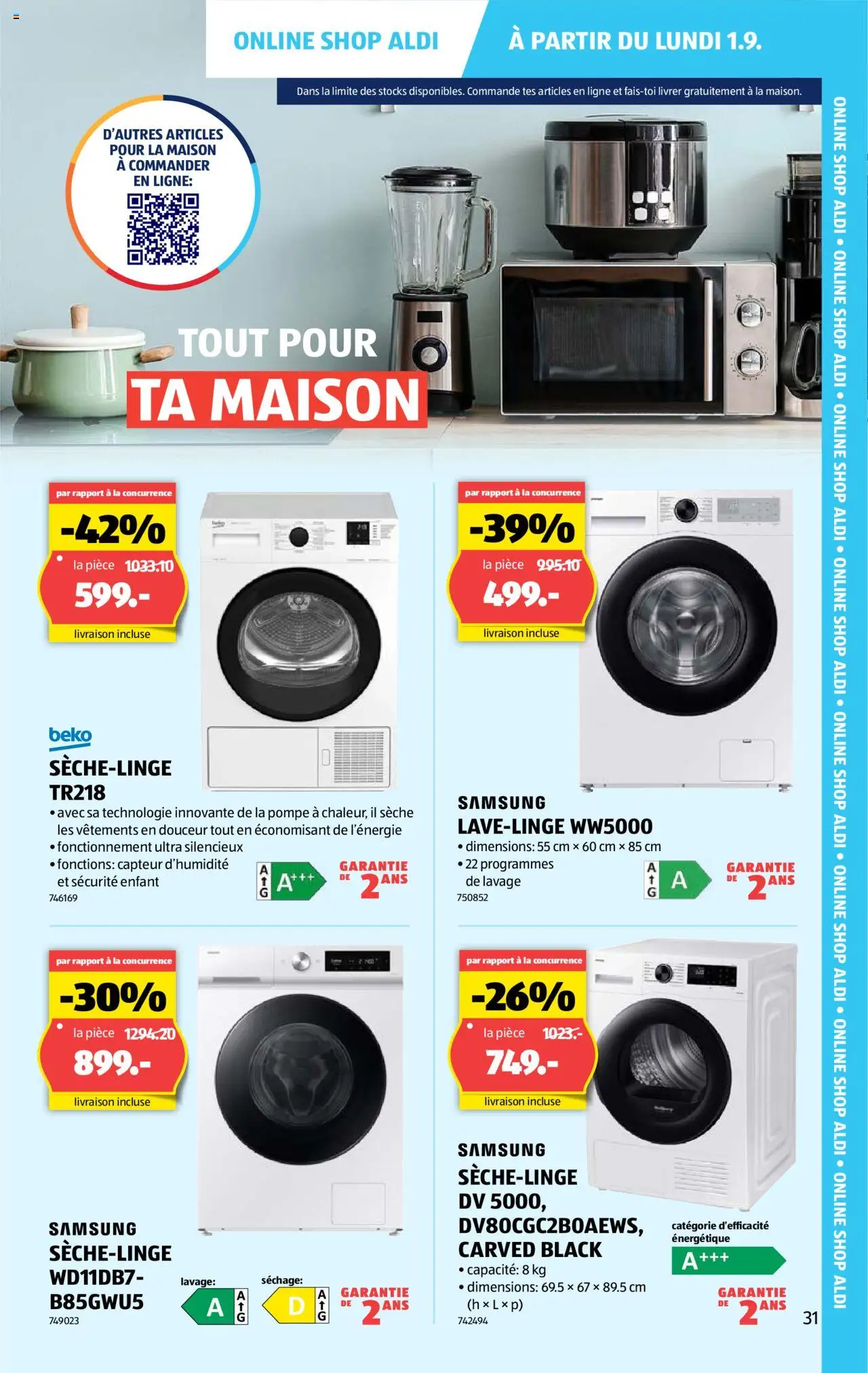 Aldi Prospectus ab 28.08.2025 | Seite: 31 | Produkte: Samsung