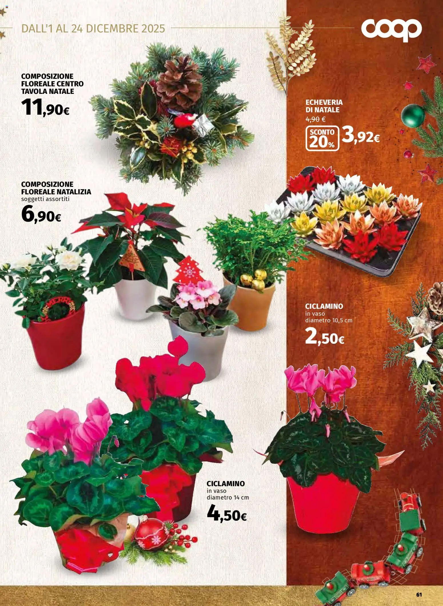 Volantino COOP del 01.12.2025 | Pagina: 61 | Prodotti: Vaso
