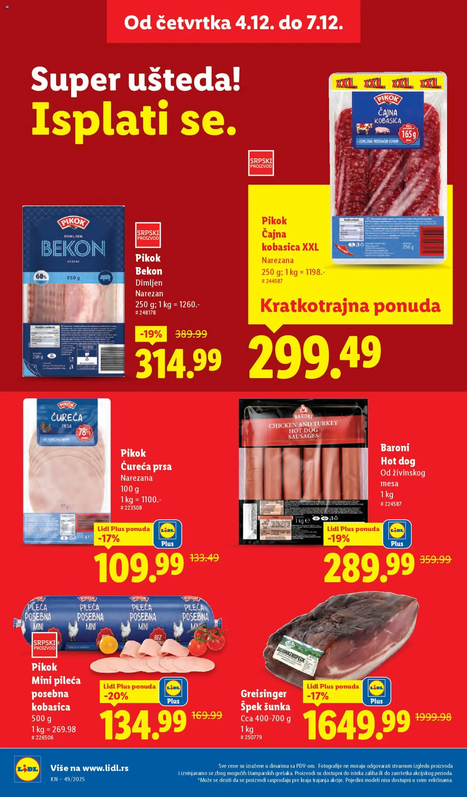 Lidl katalog - važi od 04.12.2025 | Strana: 16