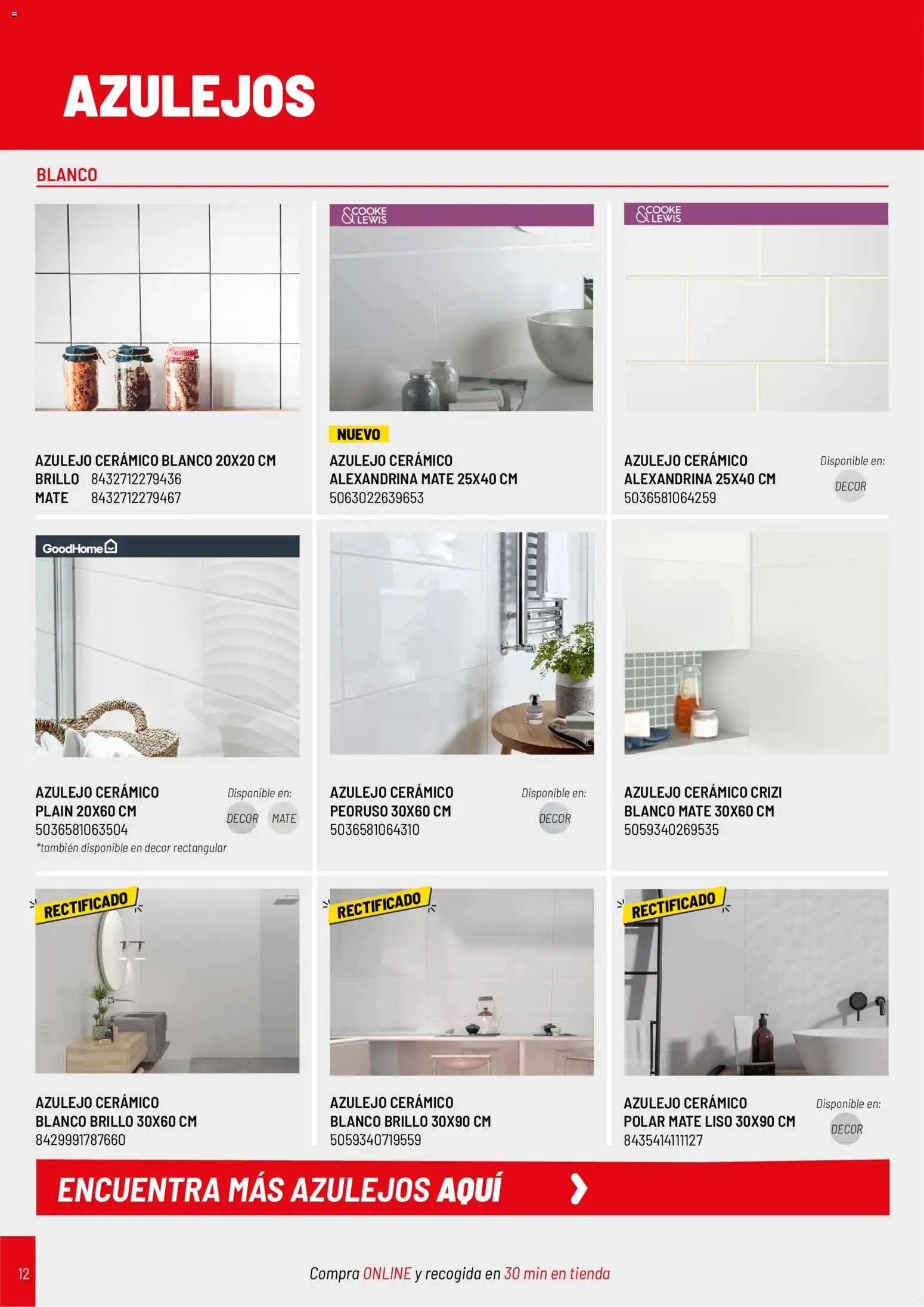 Brico Depôt Revestimientos │ válido desde el 02.01.2026 | Página: 12