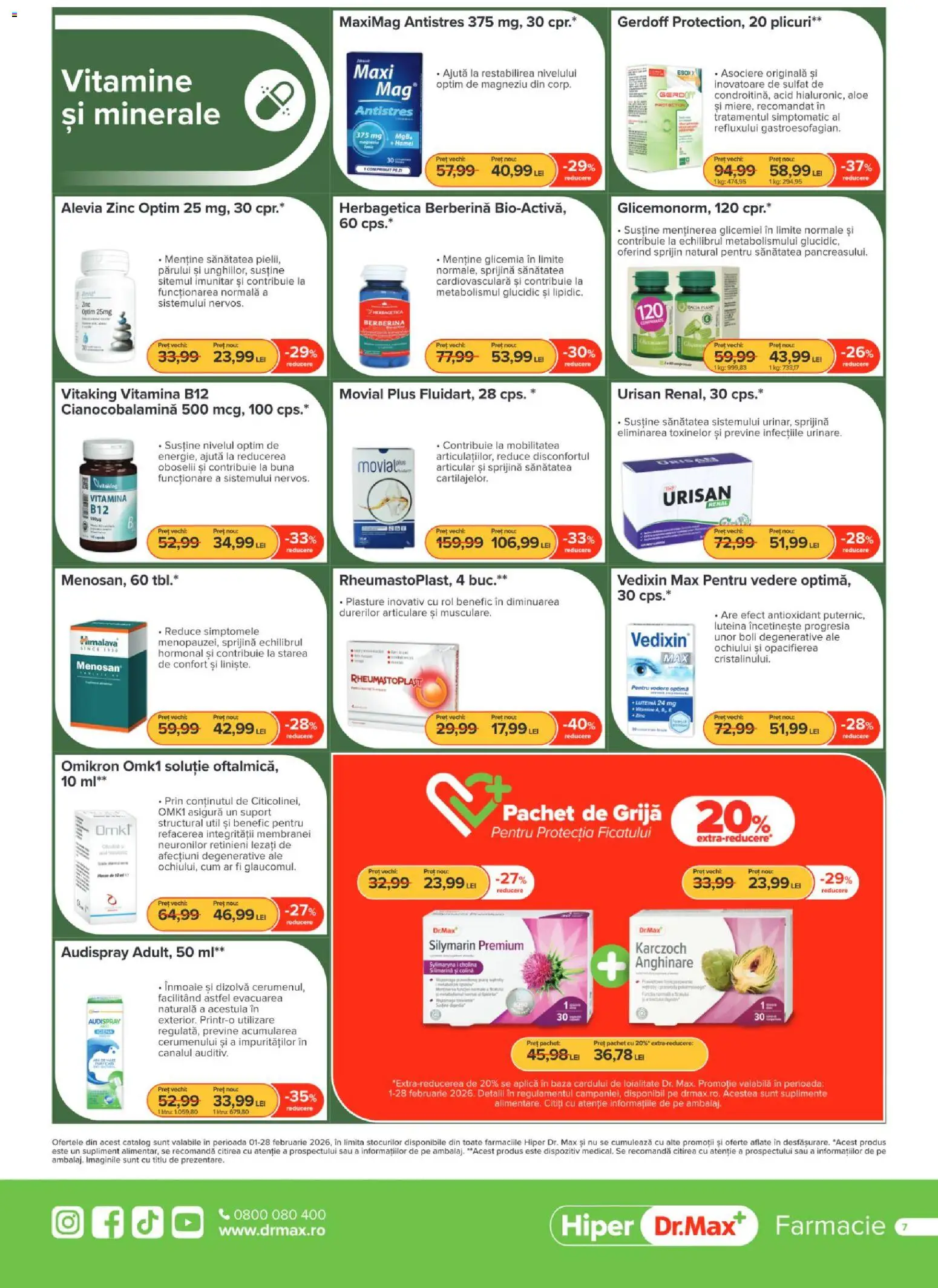 Noul catalog Dr.Max – valabil de la 01.02.2026 | Pagină: 7