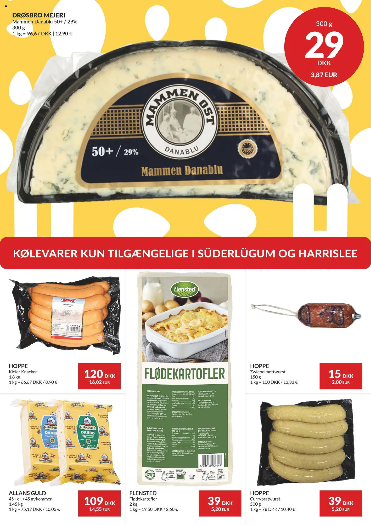 Nielsen Discount tilbudsavis – gyldig fra 05.03.2026 | Side: 33 | Produkter: Mælk, Kartofler, Køleskab
