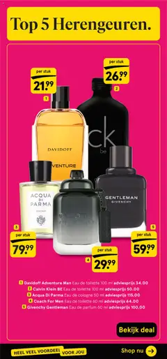 Etos - Folder - Voorbeeld van een folder van Etos, geldig van 20.10.2025 | Pagina: 18 | Producten: Parfum, Eau de toilette
