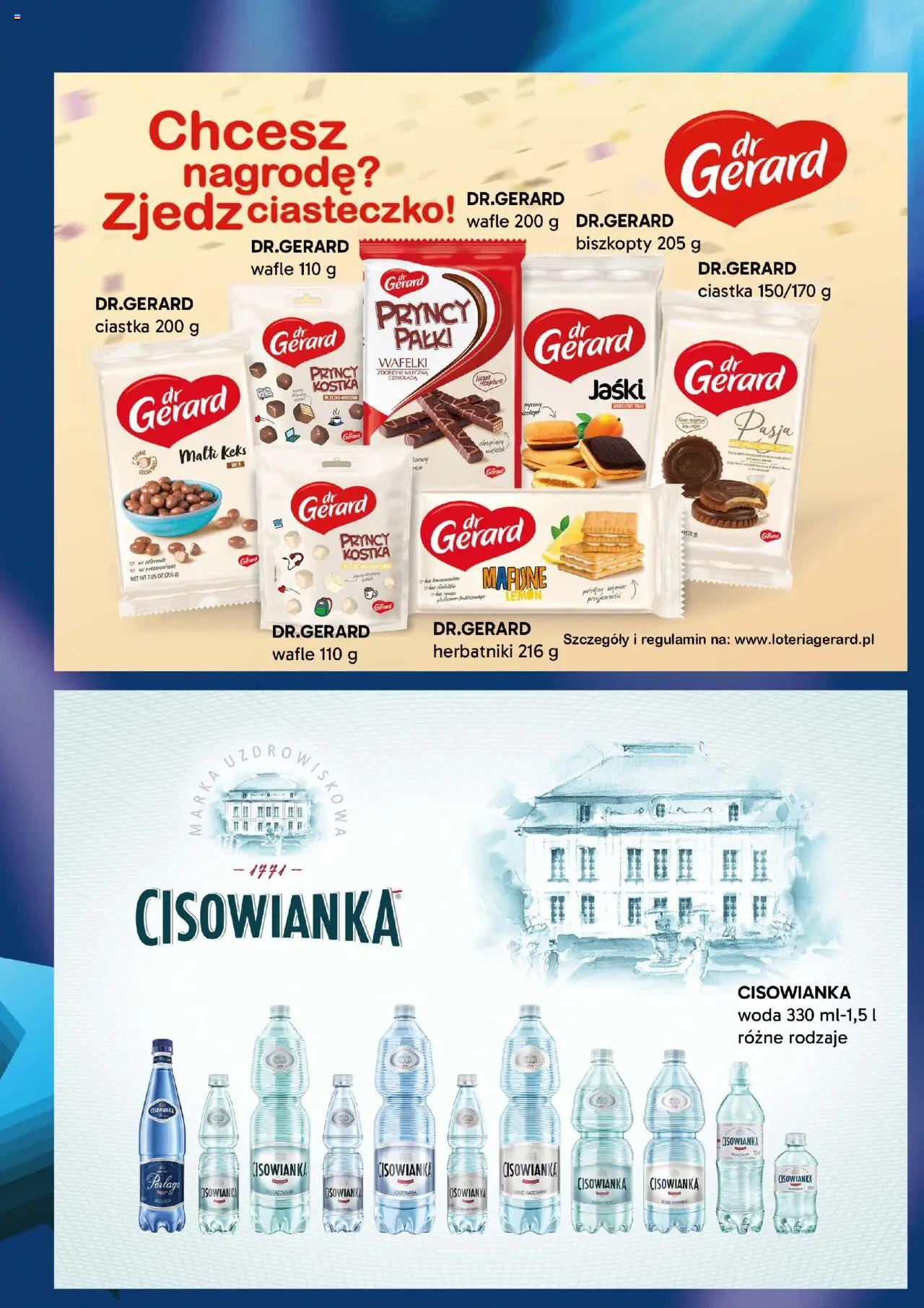 Eurocash Gazetka - Hity 30-lecia od 15.09.2025 | Strona: 16 | Produkty: Wafle, Herbatniki, Wafelki, Woda