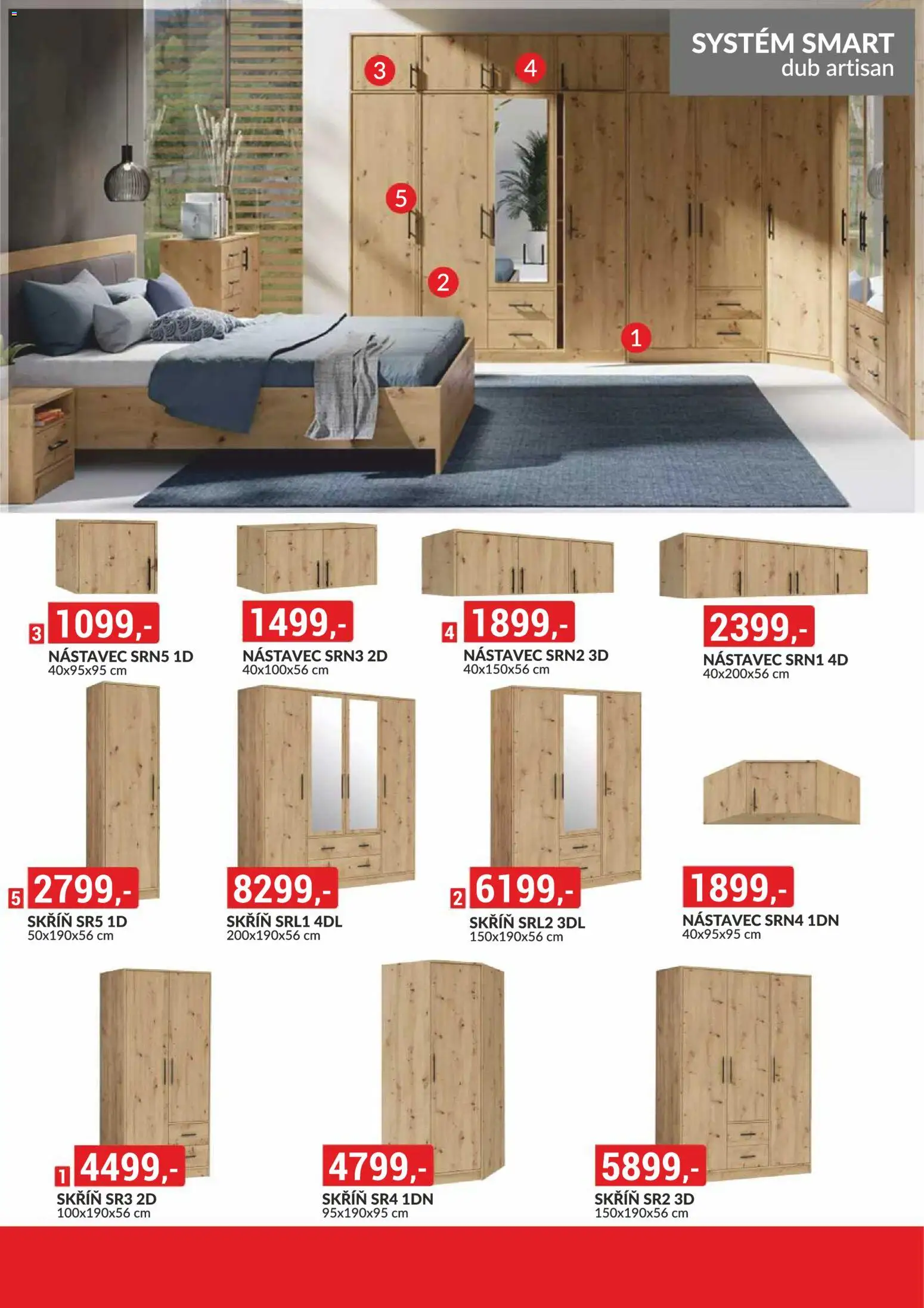 BAUMAX leták - Zařiďte si bydlení podle sebe od 01.03.2026 | Strana: 32 | Produkty: Skříň