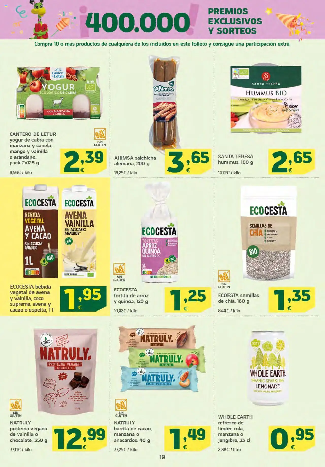 HiperDino folleto │ válido desde el 25.09.2025 | Página: 19 | Productos: Yogur, Chocolate, Manzana, Aceite de oliva