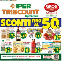 Anteprima del volantino Volantino Ipertriscount	 valido a partire dal 26.01.2026