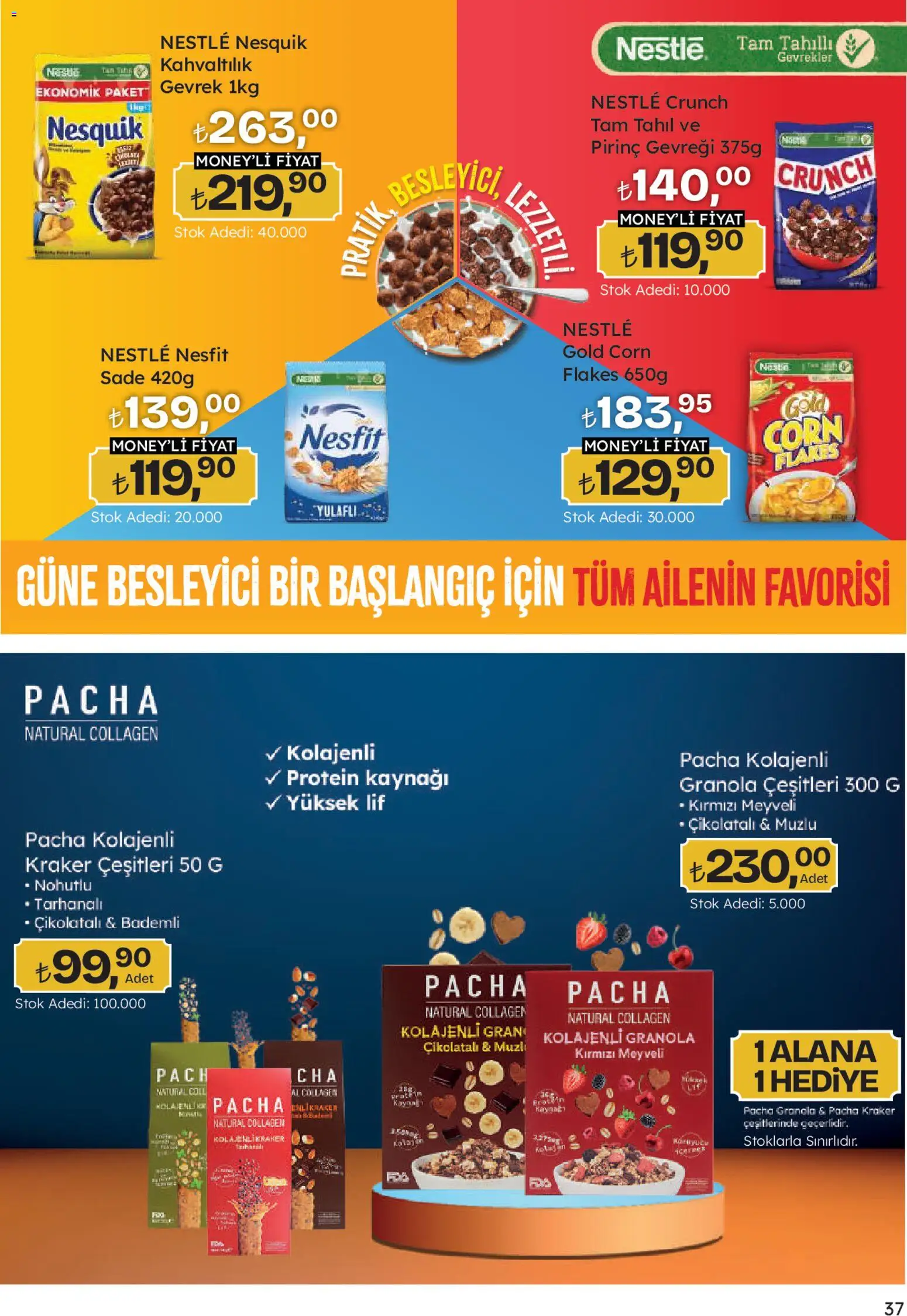 Migros Katalog - Migroskop - 08.01.2026 tarihinden itibaren geçerlidir | Sayfa: 37 | Ürünler: Gevrek, Pirinç gevreği, Pirinç, Tahıl