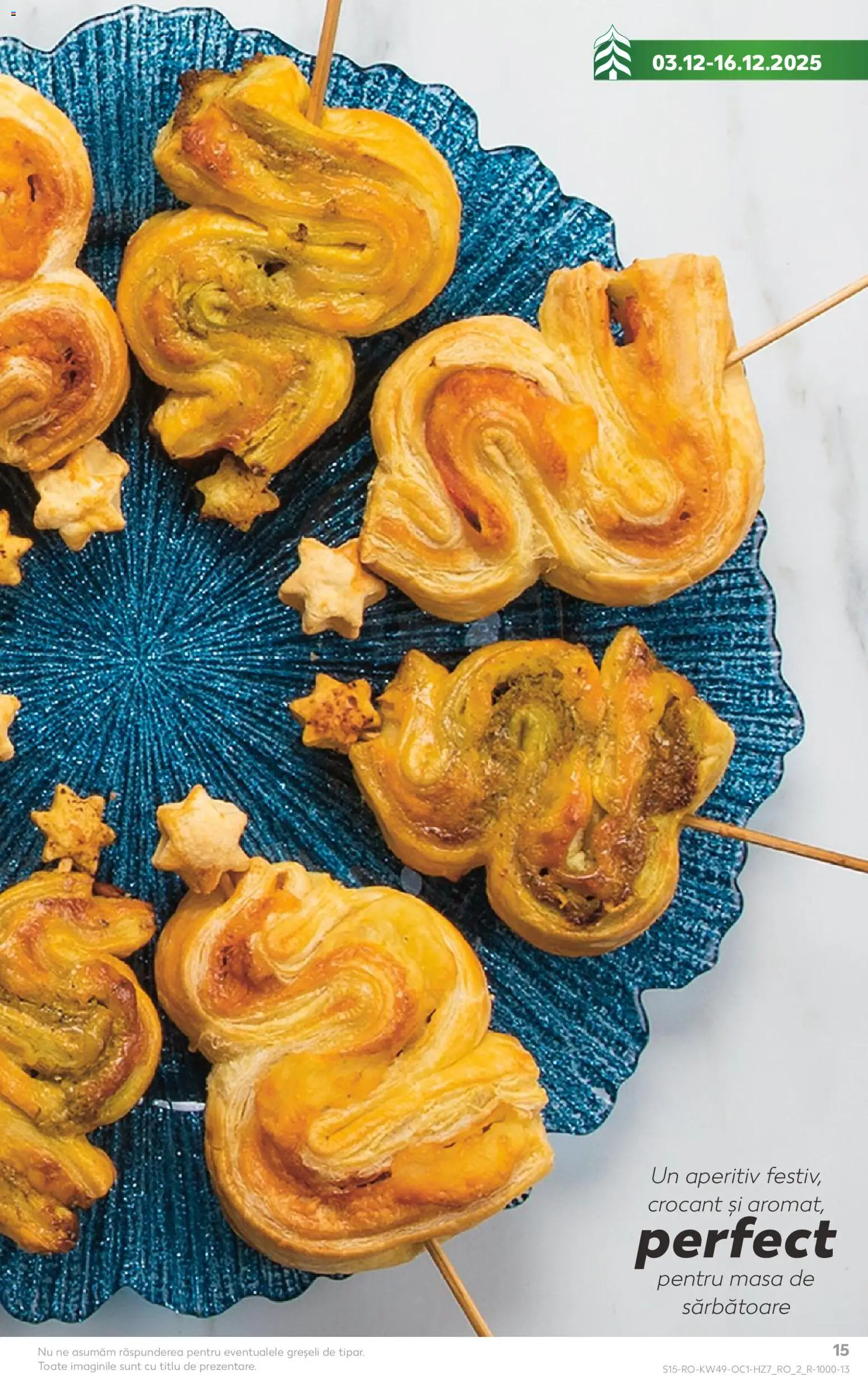 Noul catalog Kaufland – valabil de la 03.12.2025 | Pagină: 15 | Produse: Masă