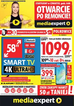 Pogląd oferty "Mediaexpert promocje - Otwarcie po remoncie Polkowice" - ważna od 19.03.2026