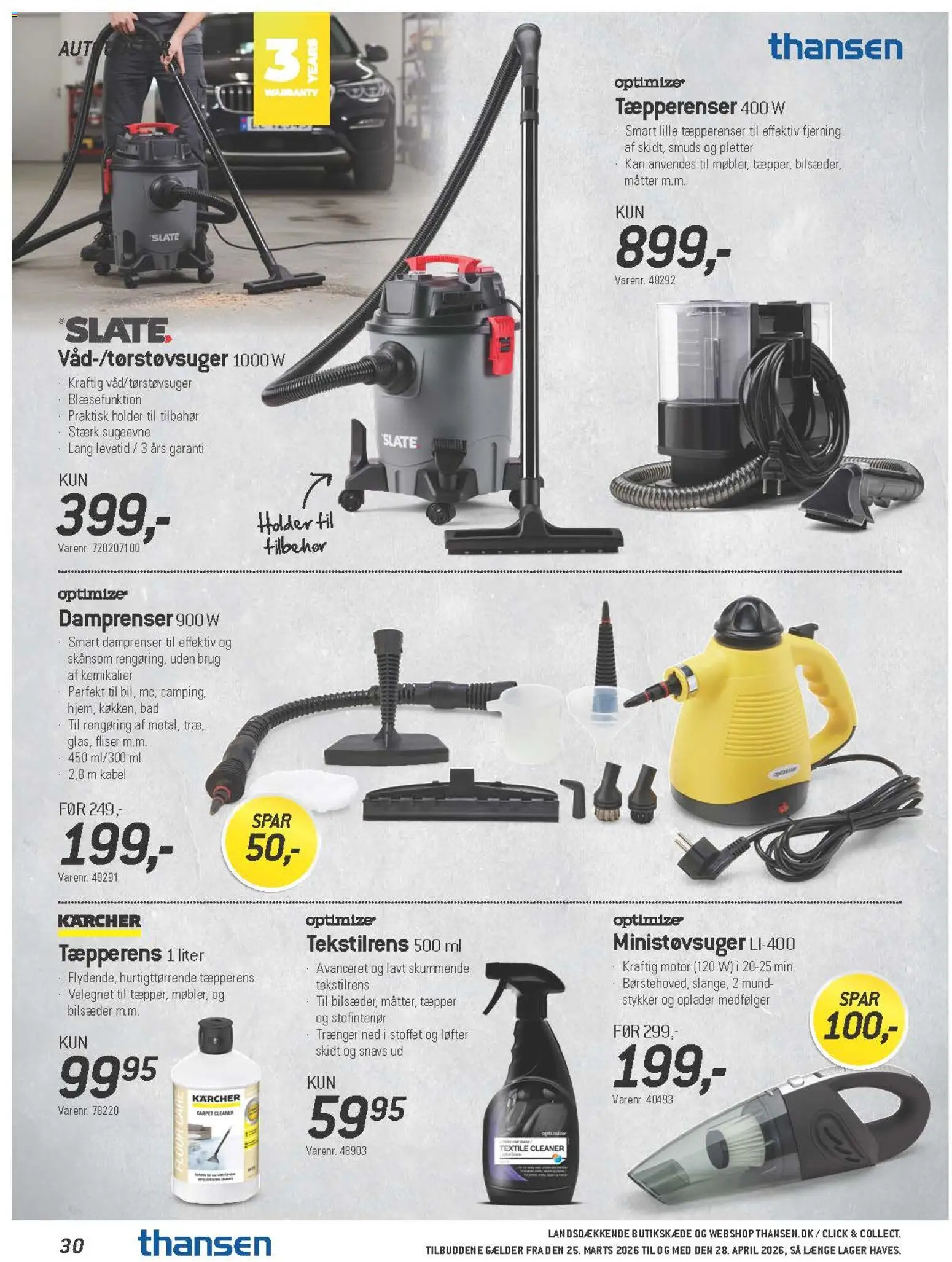 🛍️ Thansen - Tilbudsavis fra 25/03/2026 » Se eksklusive tilbud og spar penge i dag! 💰 | Danmark