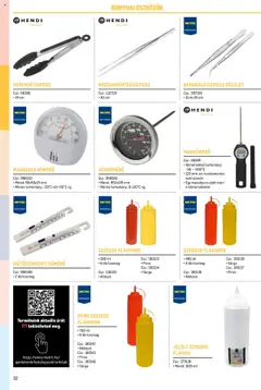 Metro - Gasztro konyha katalógus - amely érvényes a következő dátumtól: 17.02.2025 | Oldal: 32 | Termékek: Húshőmérő, Hűtőszekrény, Hőmérő