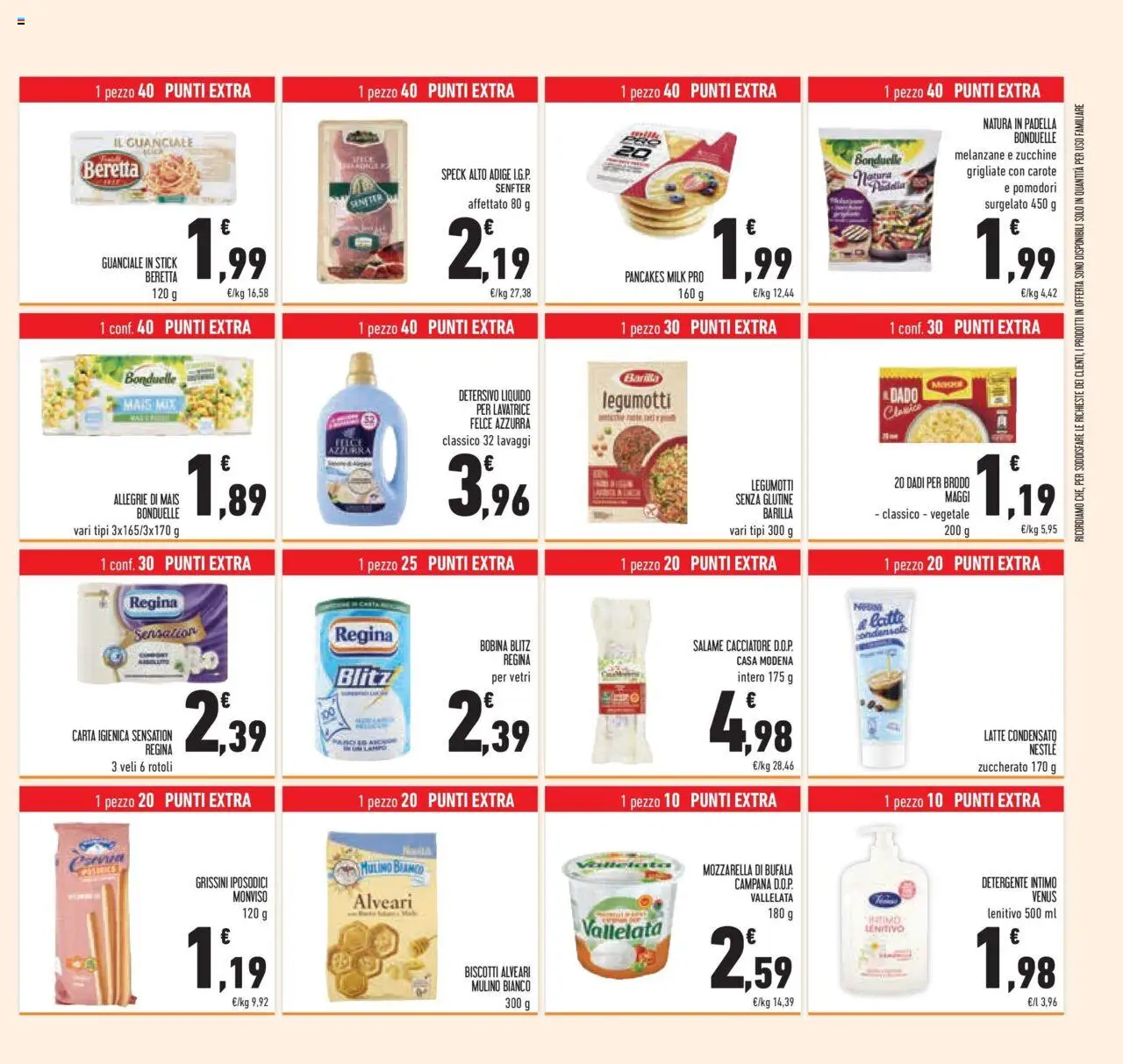 Volantino Conad del 04.06.2025 | Pagina: 47 | Prodotti: Speck, Carta igienica, Detergente, Grissini