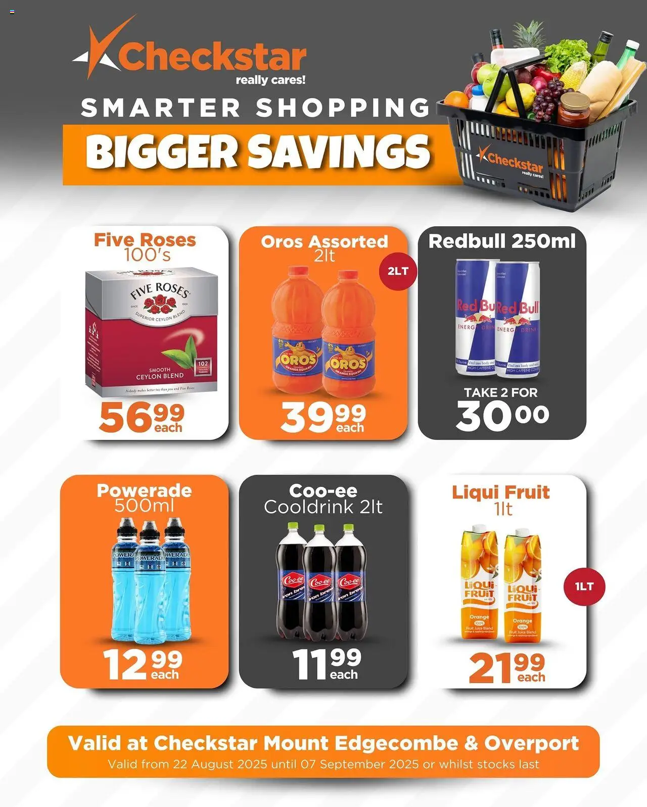 Check Star Mount Edgecombe and Overport Specials  │ valid from 22.08.2025 | Page: 18 | Products: Bra, Iron, Squash, Juice